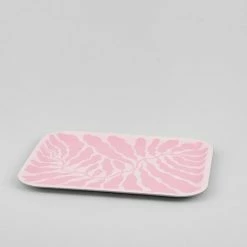 Wrap Pink Leaves Tray