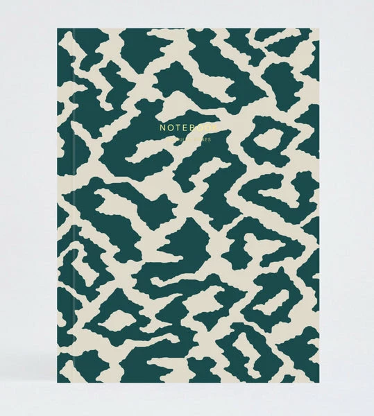 Wrap Dark Green Weave Lay Flat Notebook 1 Wrap Dark Green Weave Lay Flat Notebook