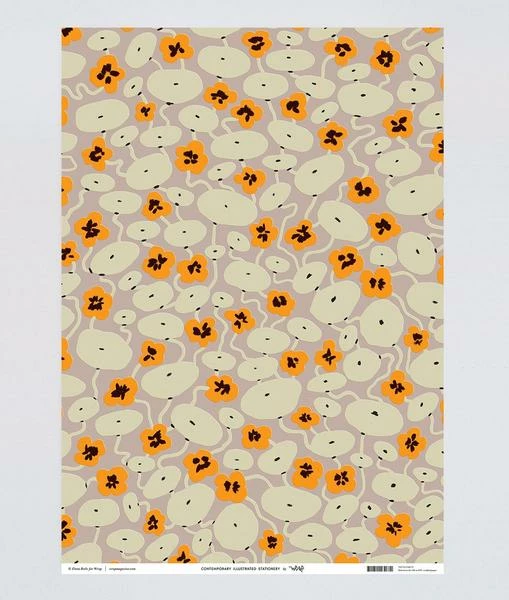 Wrap Nasturtiums Ping Paper 2 Wrap Nasturtiums Ping Paper