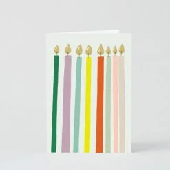 Wrap Birthday Card Birthday Candles