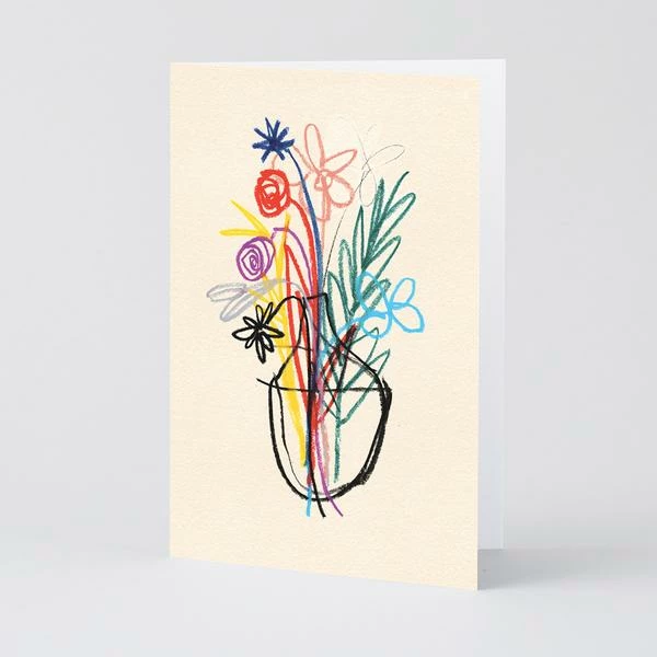 Wrap Bouquet Art Card 1 Wrap Bouquet Art Card