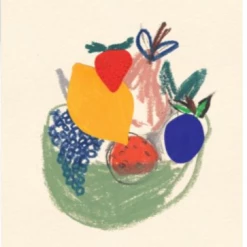 Wrap Greetings Card Fruit Bowl 5 Wrap Greetings Card Fruit Bowl