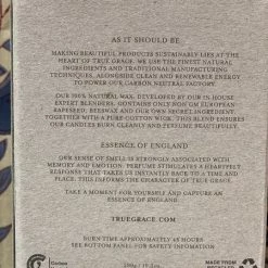 True Grace Duftkerze Smoked Plum