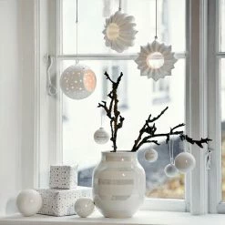 Kähler Hanging Porcelain Tea Light Holder - Stella 7 Kähler Hanging Porcelain Tea Light Holder - Stella