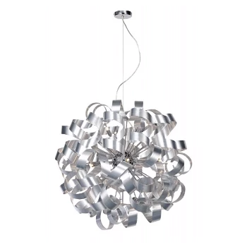 Där Lighting Rawley 12 Ribbon Pendant Light 1 Där Lighting Rawley 12 Ribbon Pendant Light