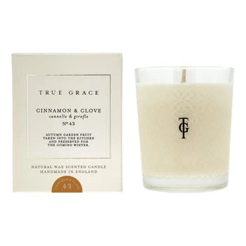 True Grace Cinnamon And Clove Village Classic Candle 1 True Grace Cinnamon And Clove Village Classic Candle