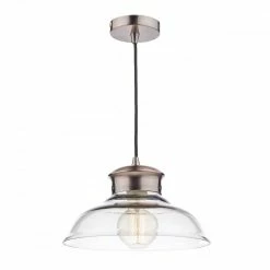 Där Lighting Glass And Copper Siren Pendant Light