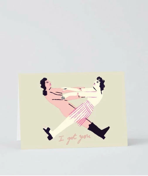 Wrap Friendship Card I Got You 2 Wrap Friendship Card I Got You