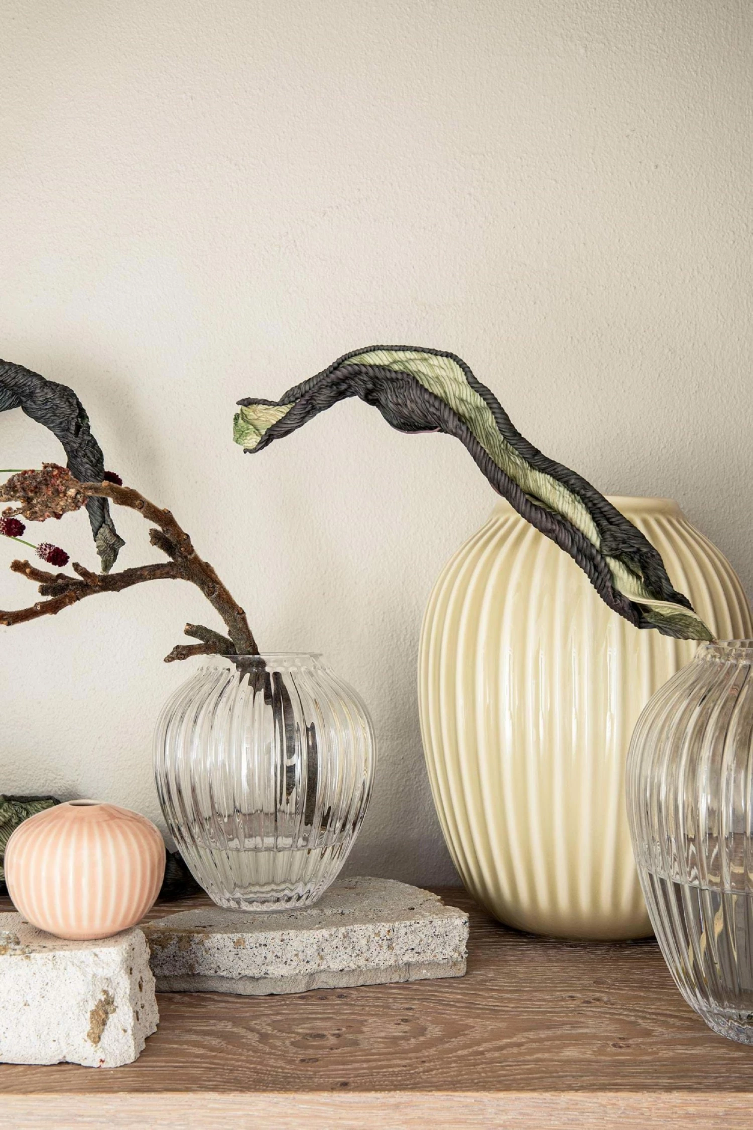 Kähler Hammershoi 15cm Mouthblown Glass Vase 4 Kähler Hammershoi 15cm Mouthblown Glass Vase