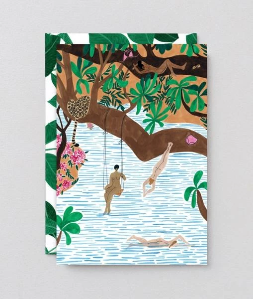Wrap Jungle Beach Card 1 Wrap Jungle Beach Card