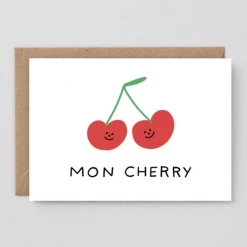 Wrap Mon Cherry Card