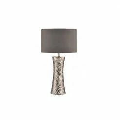Där Lighting Silver Bokara Table Lamp
