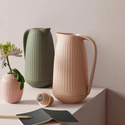 Kähler Olive Green Hammershoi 1 Litre Thermos Jug