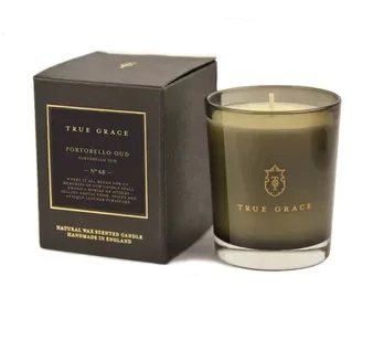 True Grace PORTOBELLO OUD CLASSIC CANDLE 1 True Grace PORTOBELLO OUD CLASSIC CANDLE