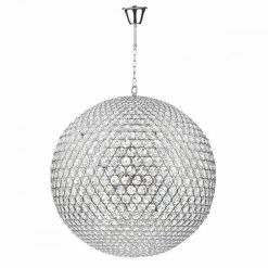 Där Lighting Polished Chrome Fiesta Pendant Light