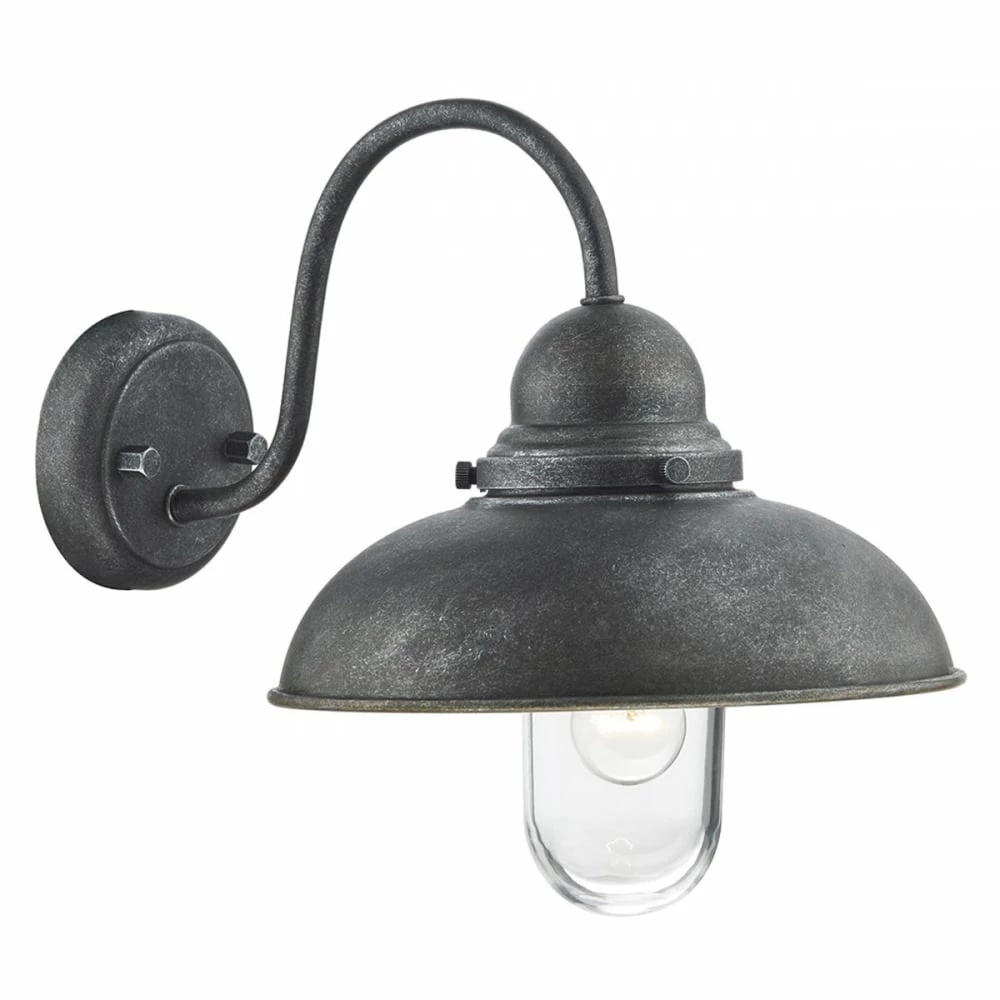 Där Lighting Aged Iron Dynamo Wall Light 1 Där Lighting Aged Iron Dynamo Wall Light