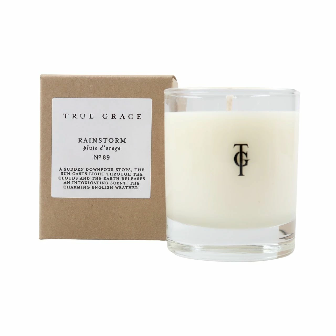 True Grace Rainstorm Scented Candle 1 True Grace Rainstorm Scented Candle