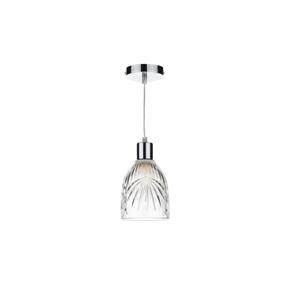 Där Lighting Motif Clear Pendant Light 1 Där Lighting Motif Clear Pendant Light