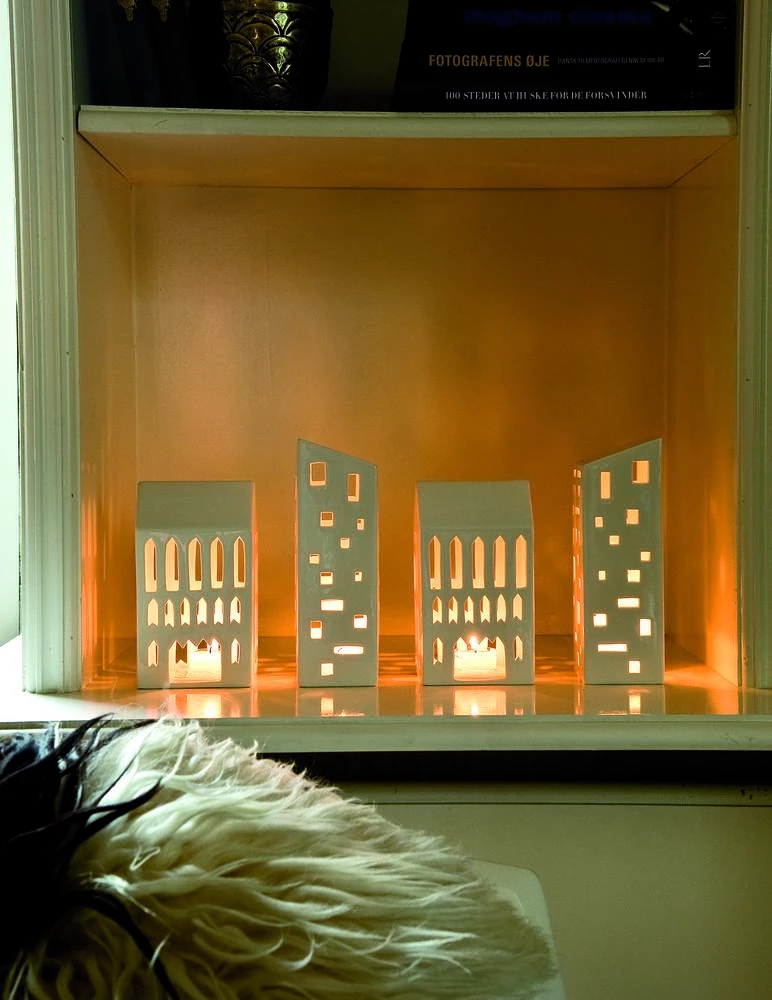 Kähler Urbania Tea Light High Building 6 Kähler Urbania Tea Light High Building