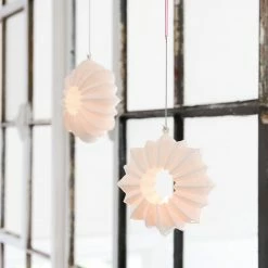 Kähler Hanging Porcelain Tea Light Holder - Stella