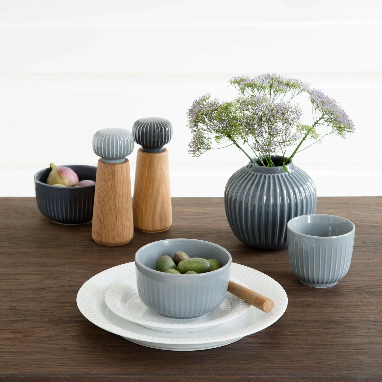 Kähler Hammershøi Grinder Anthracite Grey 3 Kähler Hammershøi Grinder Anthracite Grey