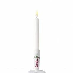 Kähler Hammershoi 12cm Porcelain Christmas Candle Holder 2021