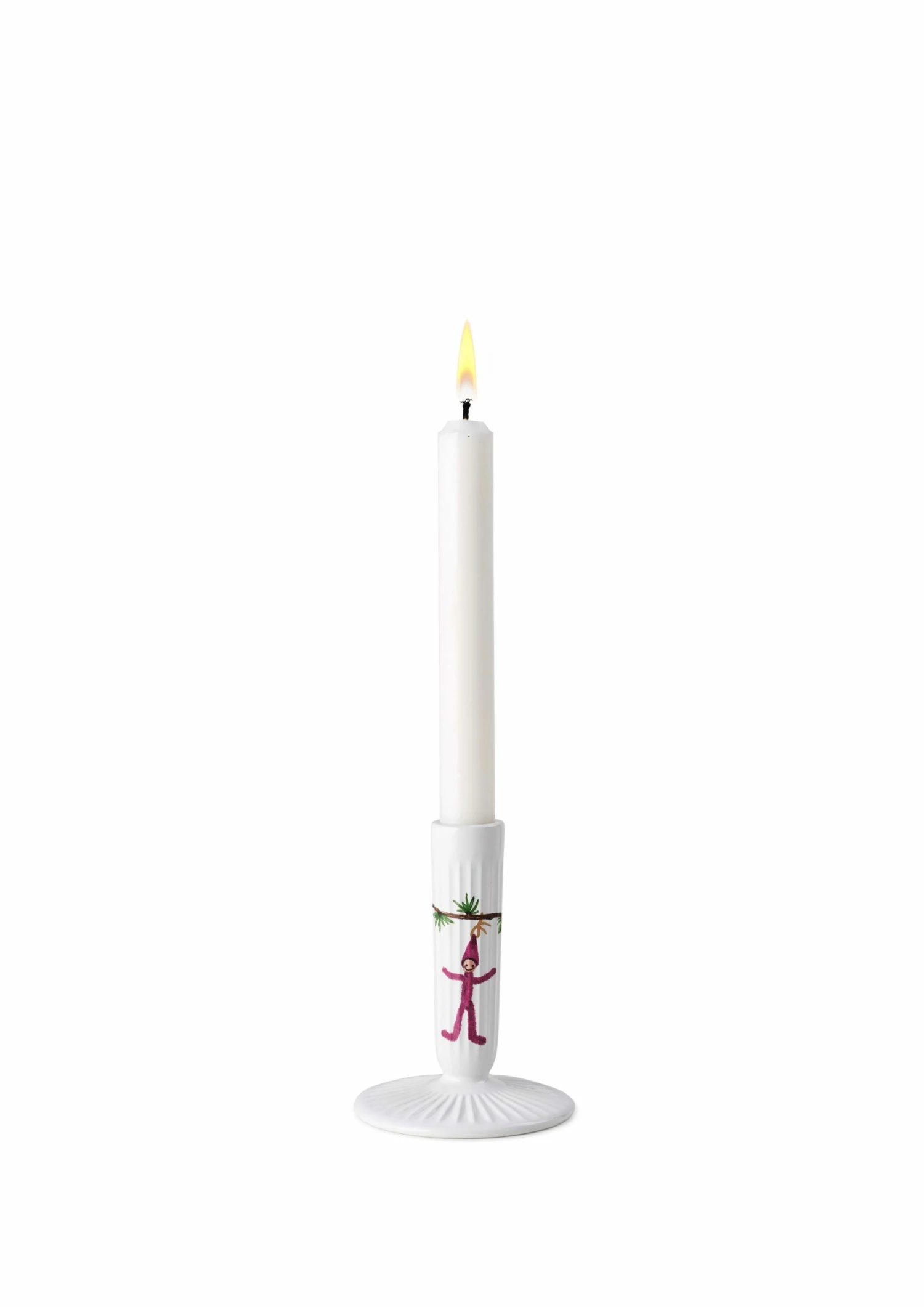 Kähler Hammershoi 12cm Porcelain Christmas Candle Holder 2021 1 Kähler Hammershoi 12cm Porcelain Christmas Candle Holder 2021