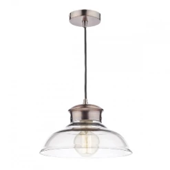 Där Lighting Glass And Copper Siren Pendant Light