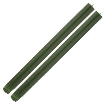 True Grace Holly Leaf Dinner Candle Set of 2 1 True Grace Holly Leaf Dinner Candle Set of 2