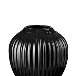 Kähler Black 13cm Hammershoi Porcelain Vase
