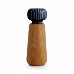 Kähler Oak/Indigo Blue Hammershoi Salt & Pepper Mill/Grinder