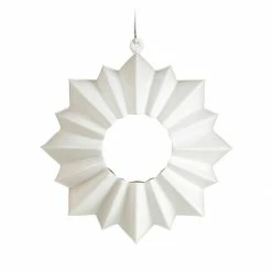 Kähler Hanging Porcelain Tea Light Holder - Stella