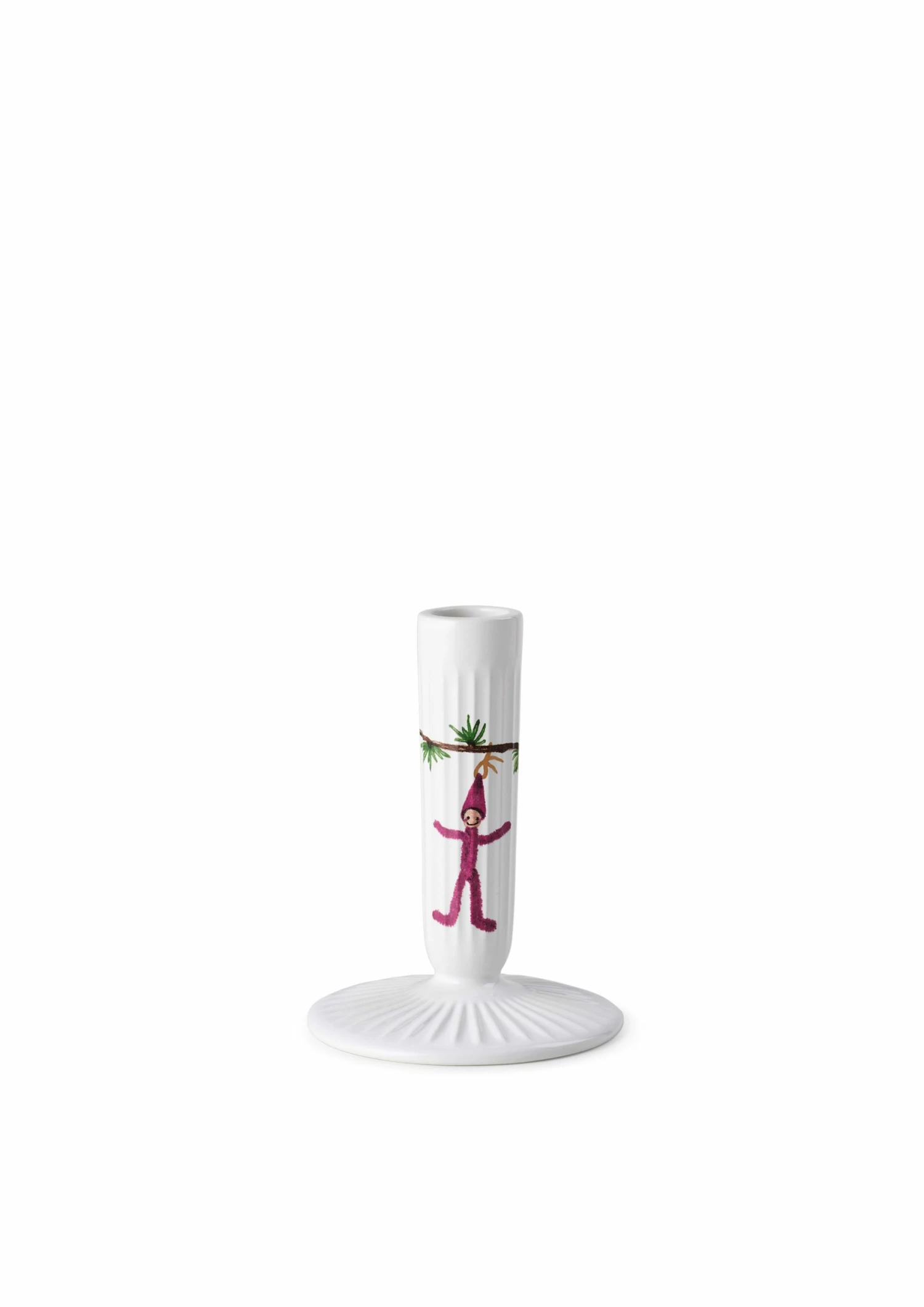 Kähler Hammershoi 12cm Porcelain Christmas Candle Holder 2021 2 Kähler Hammershoi 12cm Porcelain Christmas Candle Holder 2021