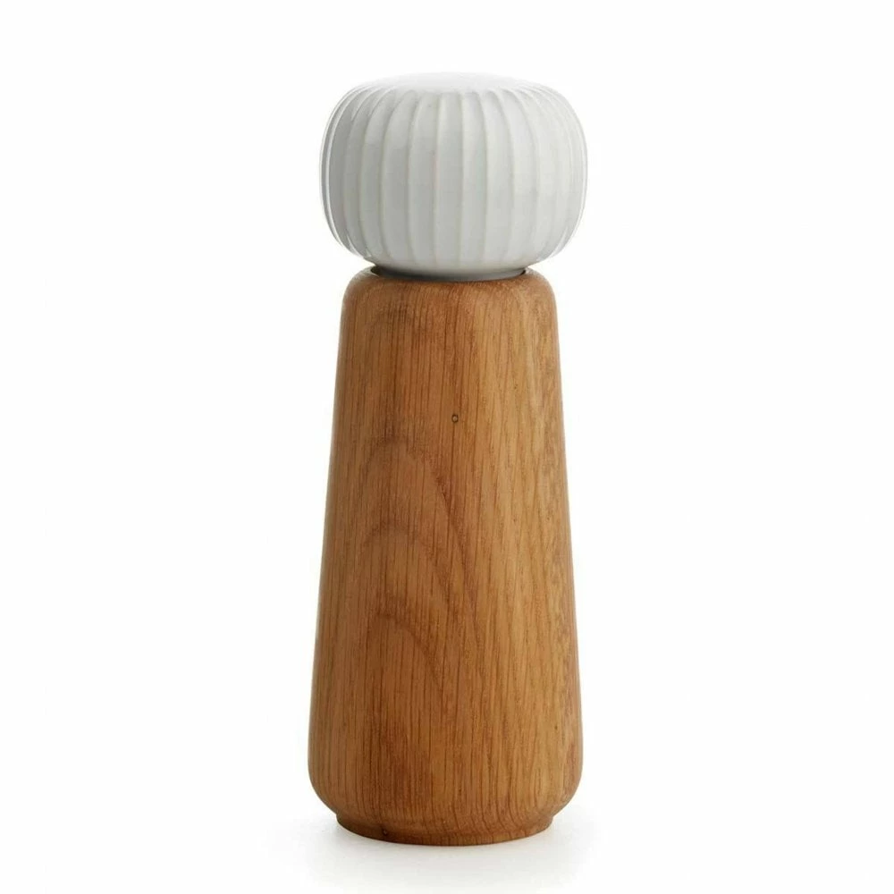 Kähler White Hammershoi Salt & Pepper Mill/Grinder 1 Kähler White Hammershoi Salt & Pepper Mill/Grinder