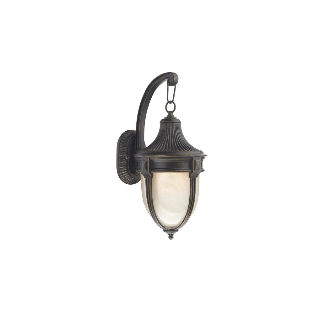 Där Lighting Black Gold Richmond Wall Light 1 Där Lighting Black Gold Richmond Wall Light