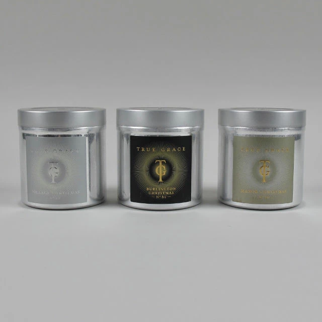 True Grace Burlington Christmas Candle In A Tin 5 True Grace Burlington Christmas Candle In A Tin