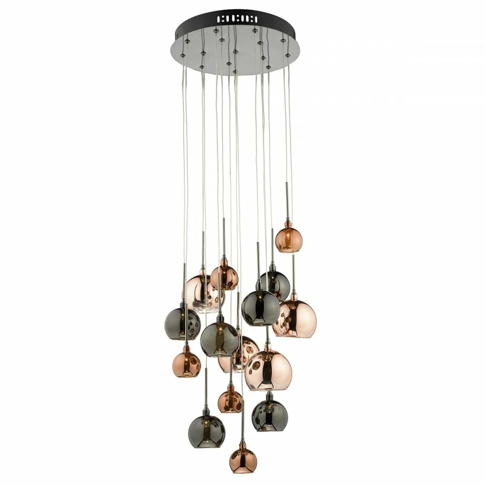 Där Lighting Aurelia 15 G4 Spiral Pendant Light 1 Där Lighting Aurelia 15 G4 Spiral Pendant Light