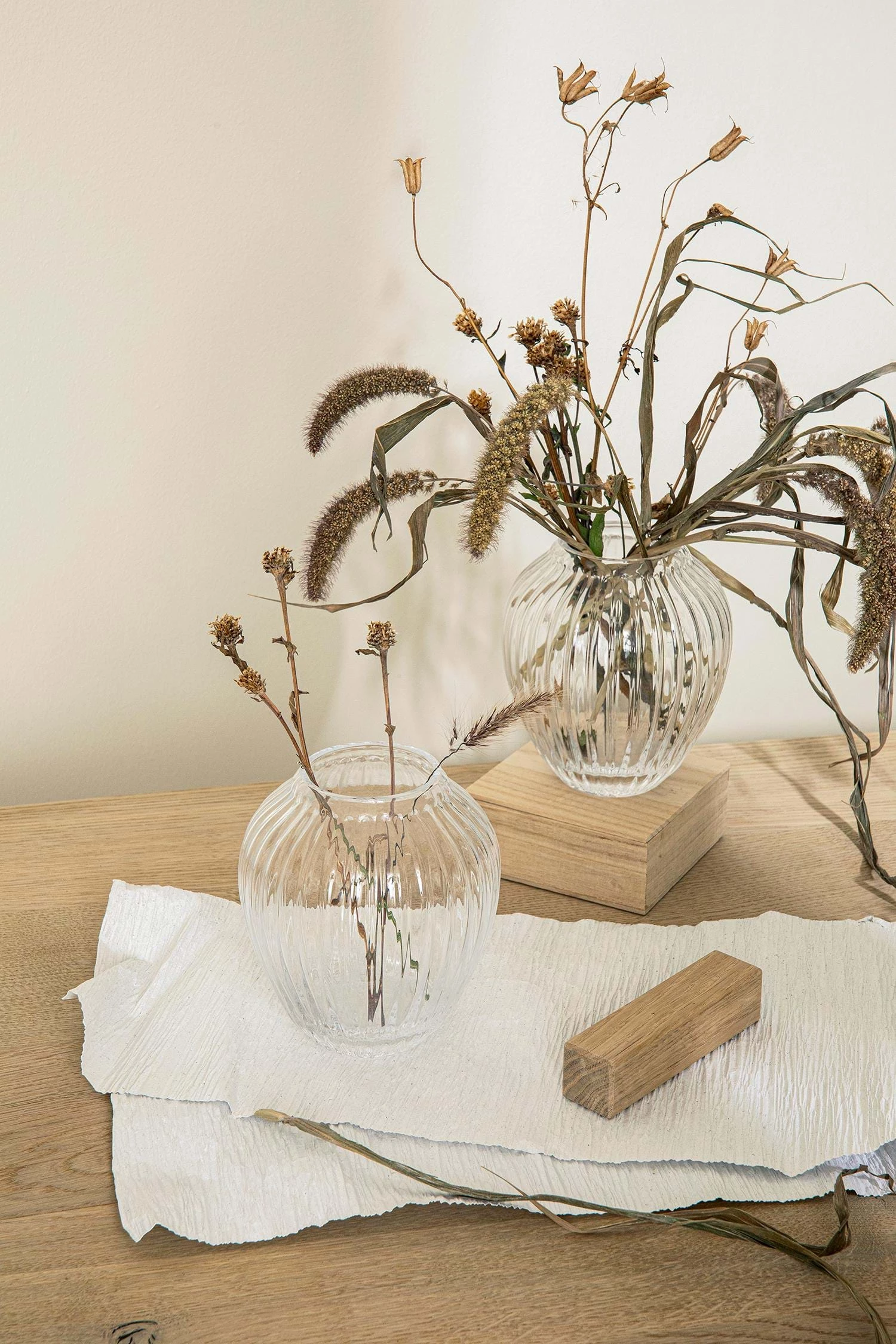 Kähler Hammershoi 15cm Mouthblown Glass Vase 3 Kähler Hammershoi 15cm Mouthblown Glass Vase