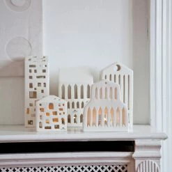 Kähler Urbania Ligthouse High Building White Ceramic 7 Kähler Urbania Ligthouse High Building White Ceramic