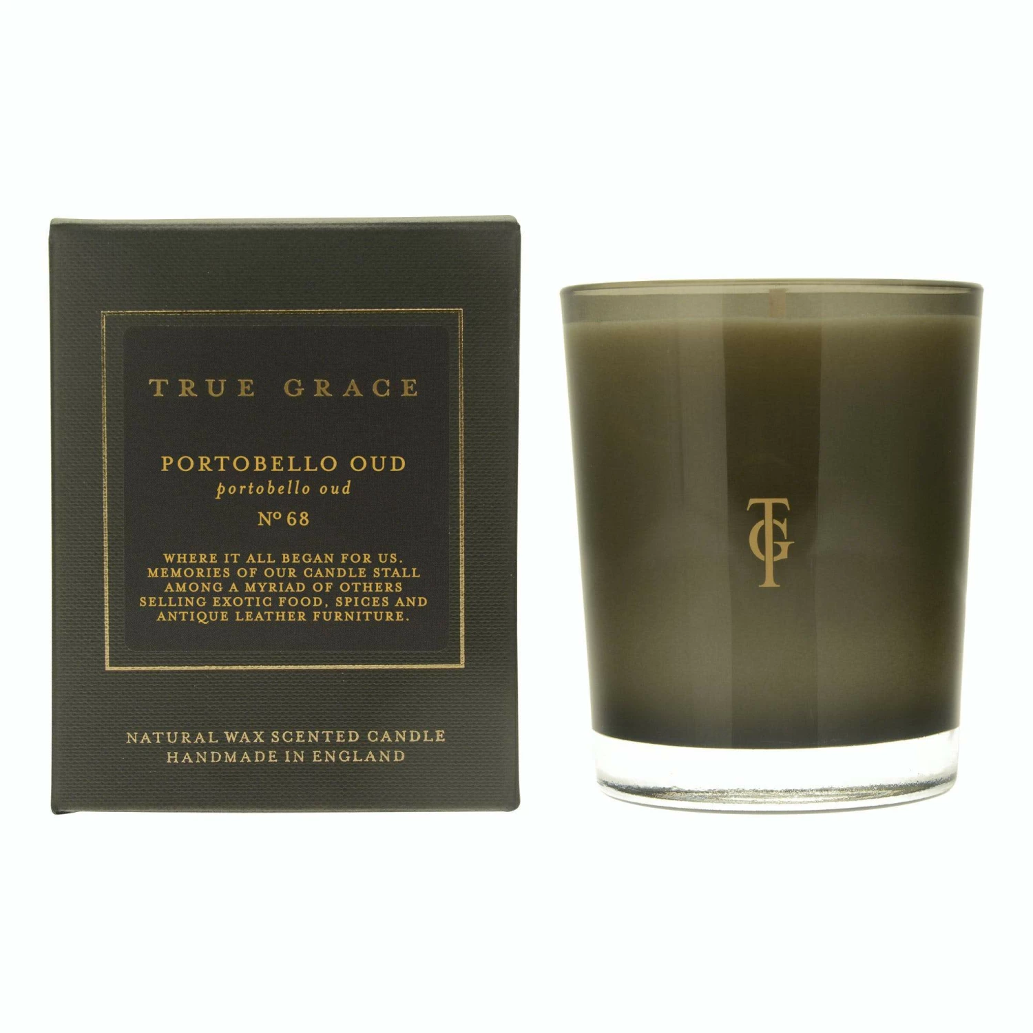 True Grace Manor Portobello Oud Classic Candle 1 True Grace Manor Portobello Oud Classic Candle