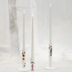 Kähler Hammershoi 16cm Porcelain Christmas Candle Holder 2021 6 Kähler Hammershoi 16cm Porcelain Christmas Candle Holder 2021