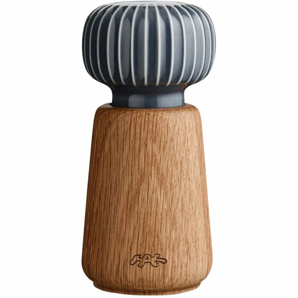 Kähler Anthracite Grey Hammershoi 13cm Salt & Pepper Mill/Grinder 1 Kähler Anthracite Grey Hammershoi 13cm Salt & Pepper Mill/Grinder