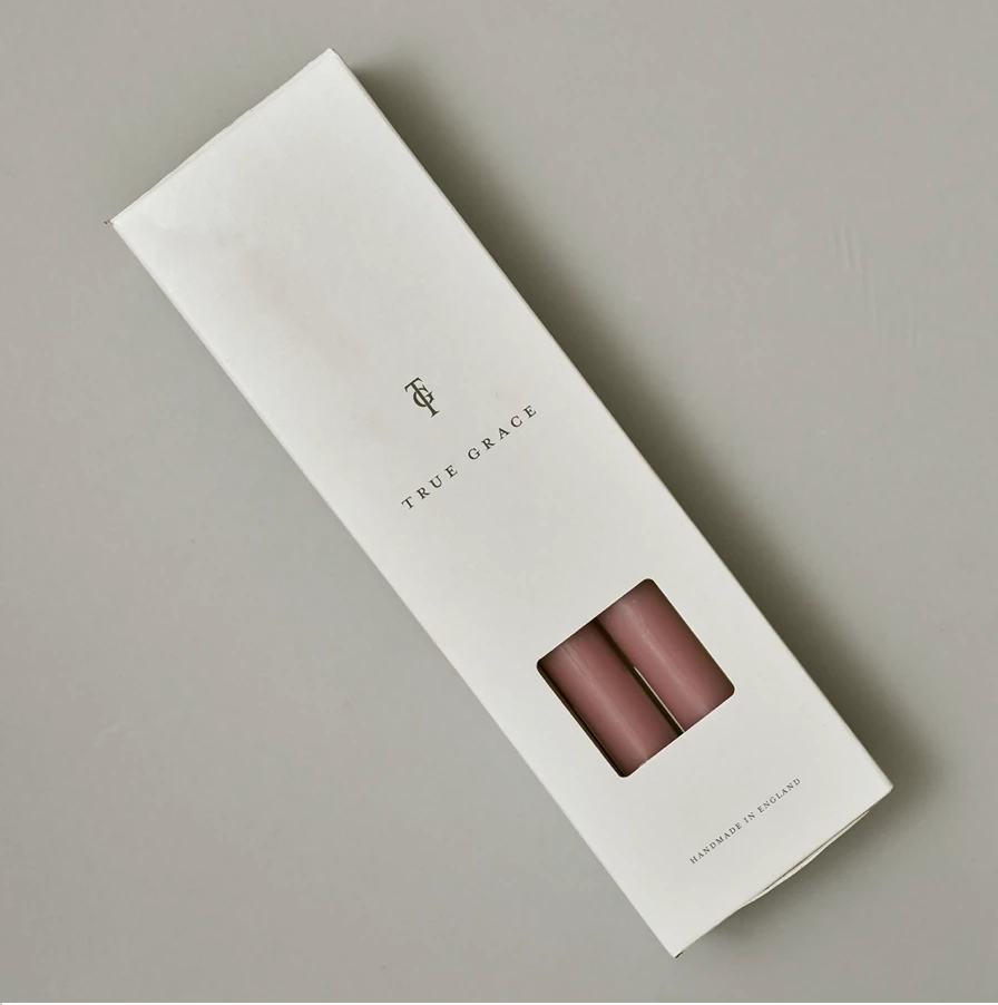 True Grace Set of 12Pk Column Candles 2 True Grace Set of 12Pk Column Candles