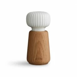 Kähler White Hammershoi 13cm Salt & Pepper Mill/Grinder